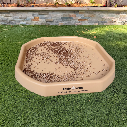 Tuff Tray for Sensory Play - 70cm - Beige