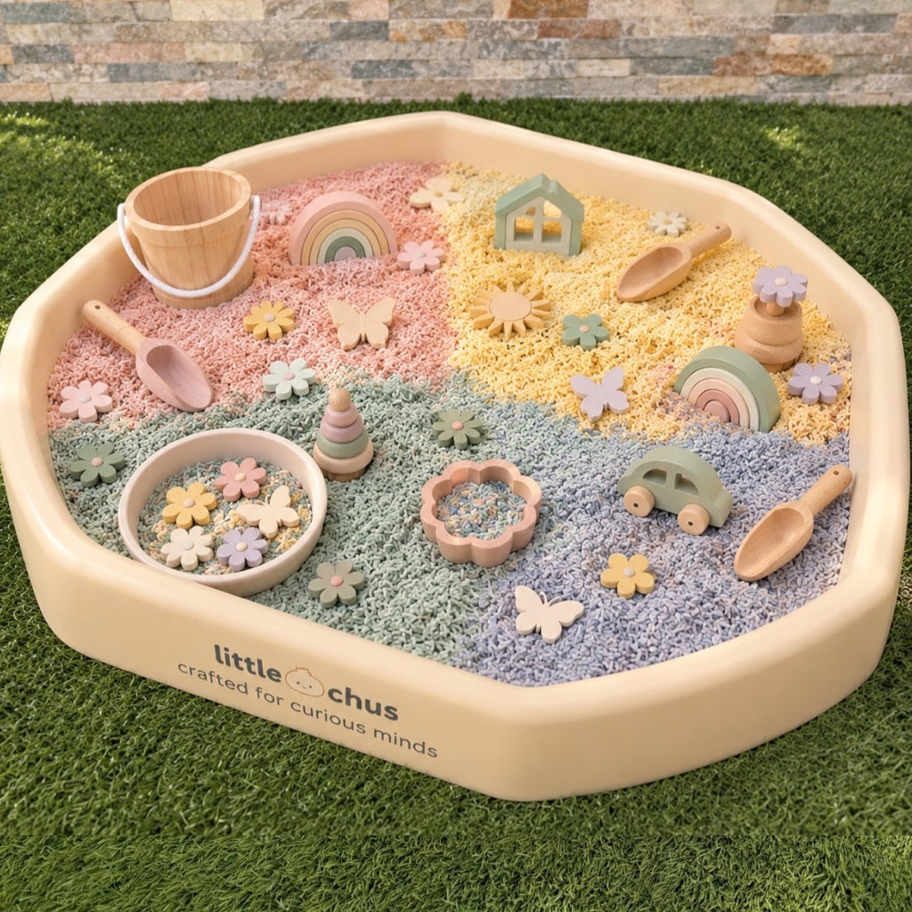 Tuff Tray for Sensory Play - 70cm - Beige