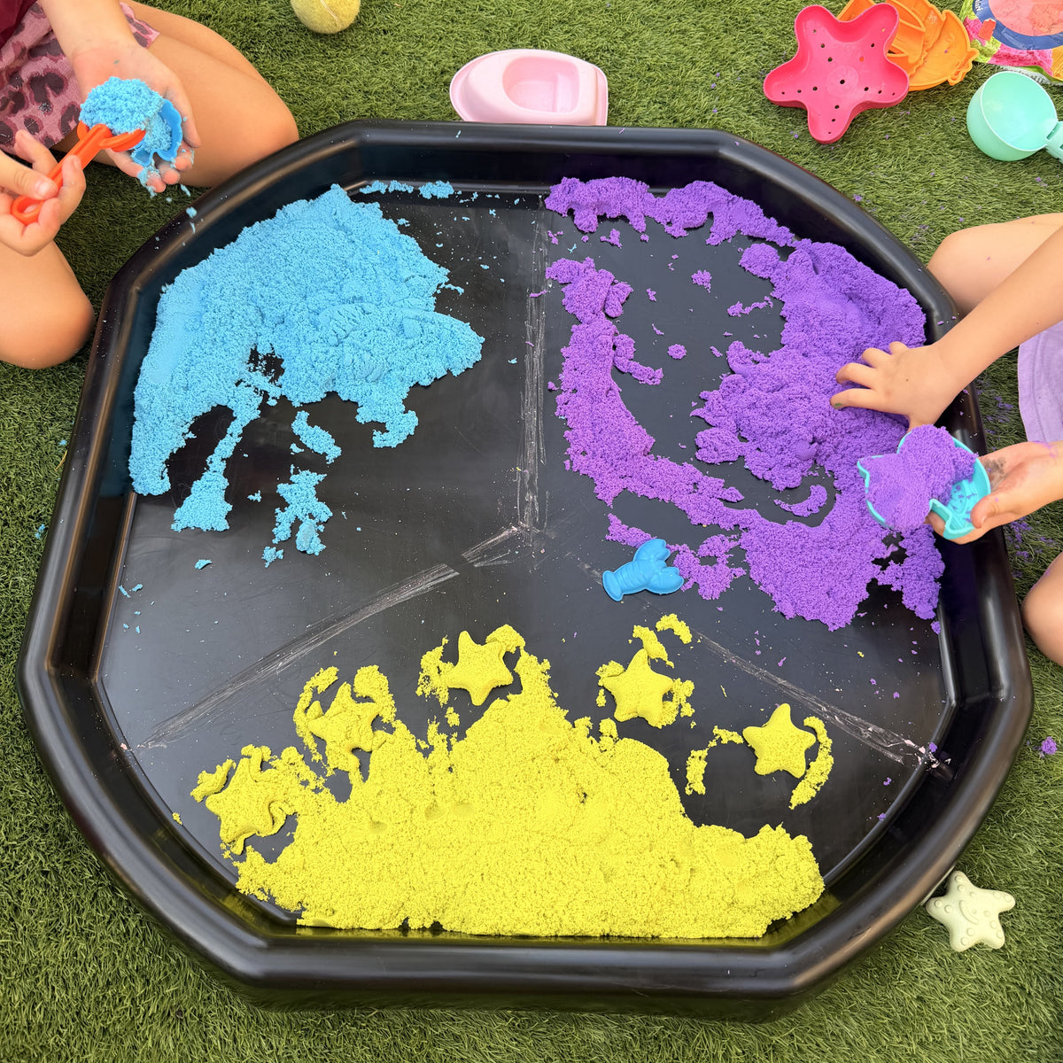 Tuff Tray for Sensory Play - 70cm - Black