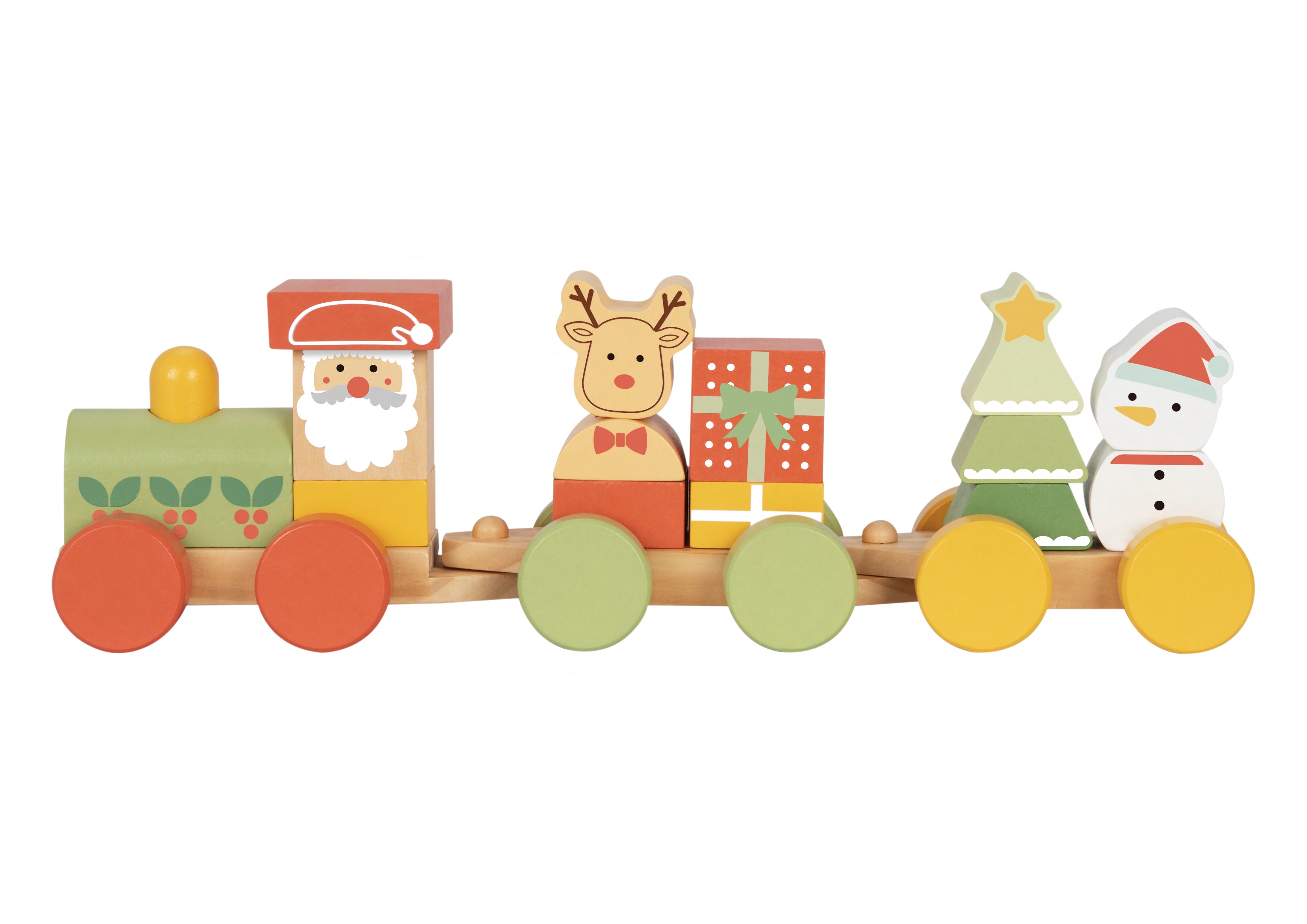 Christmas Stacking Train