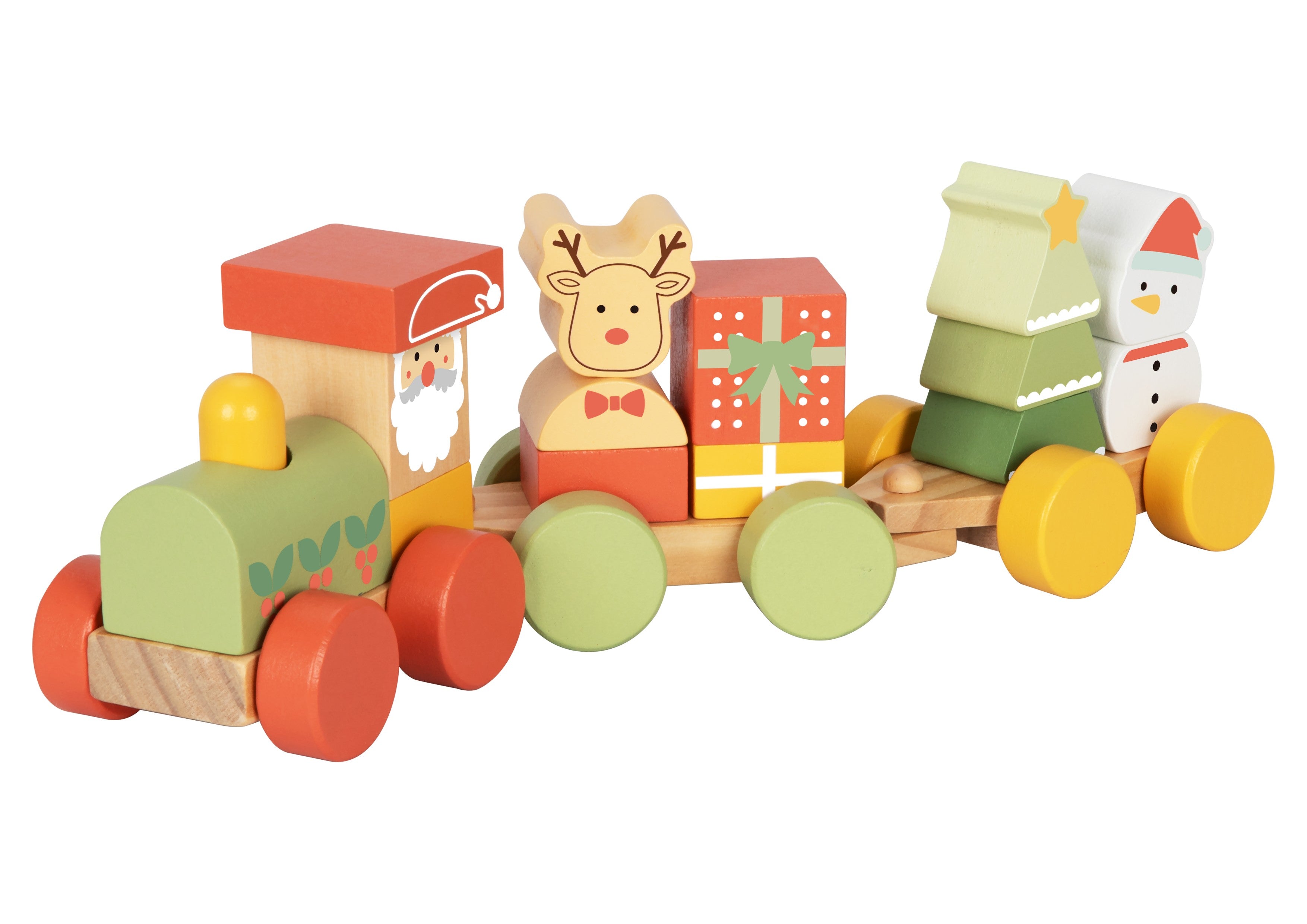 Christmas Stacking Train