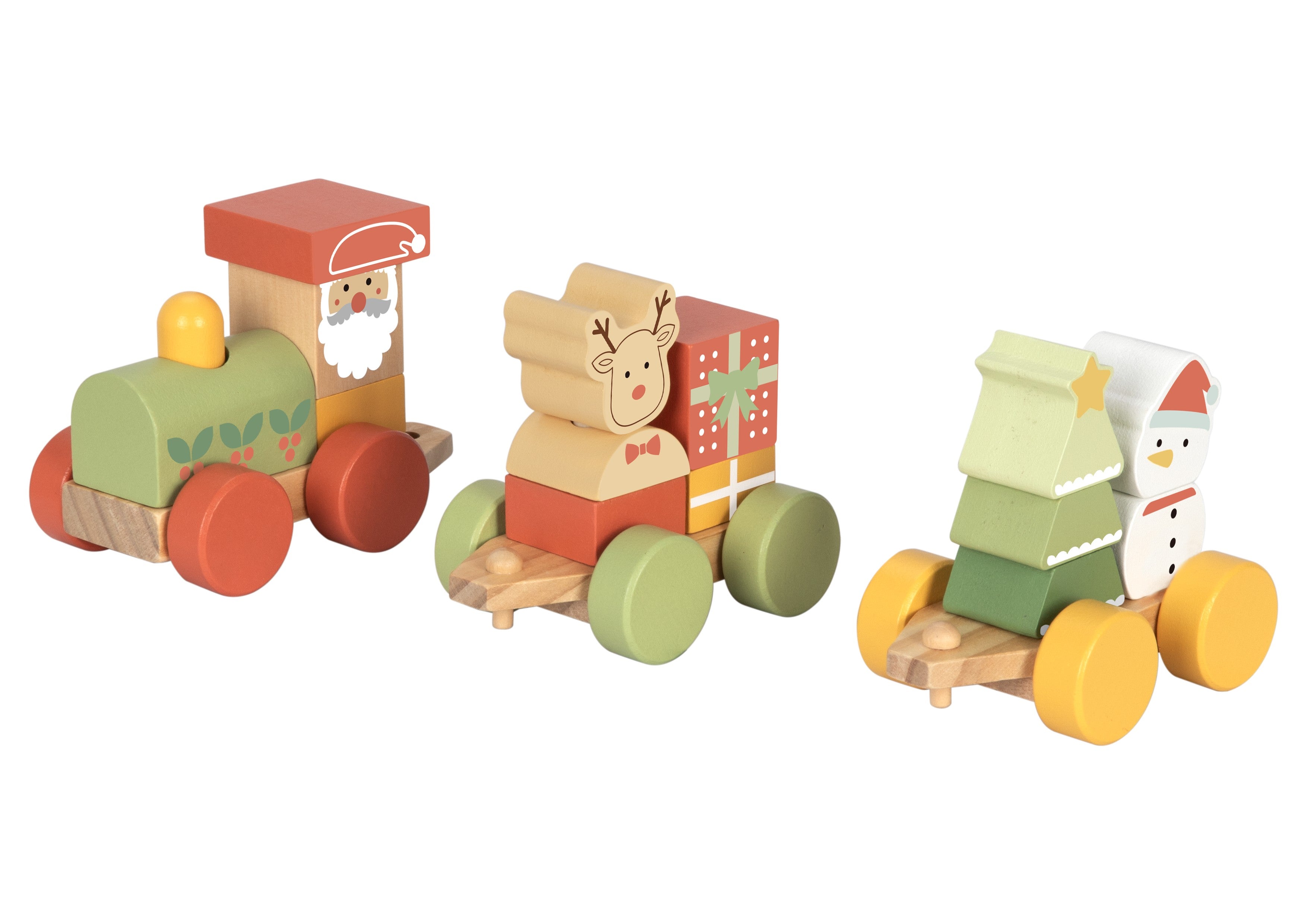 Christmas Stacking Train