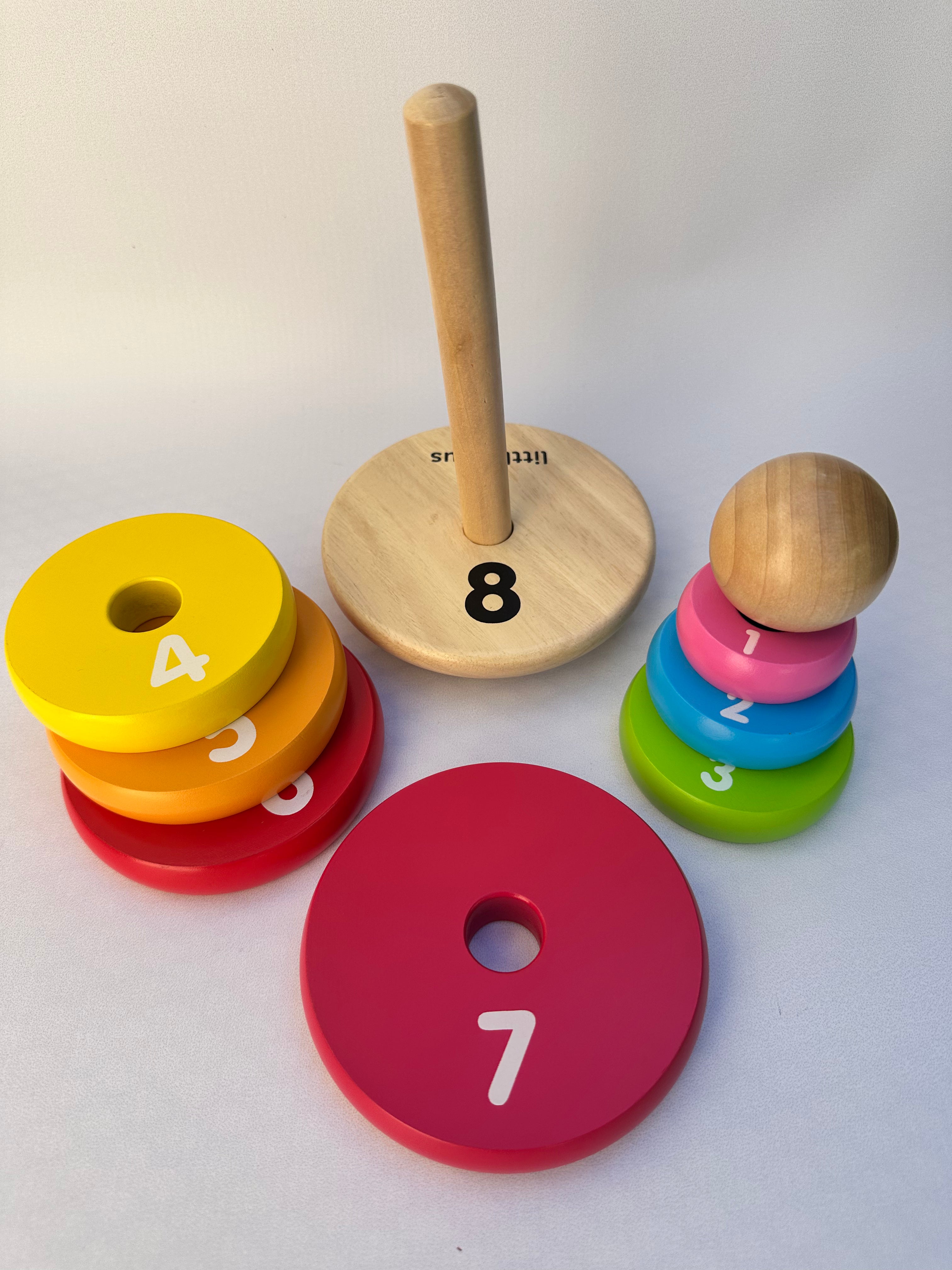 Wooden Ring Stacker