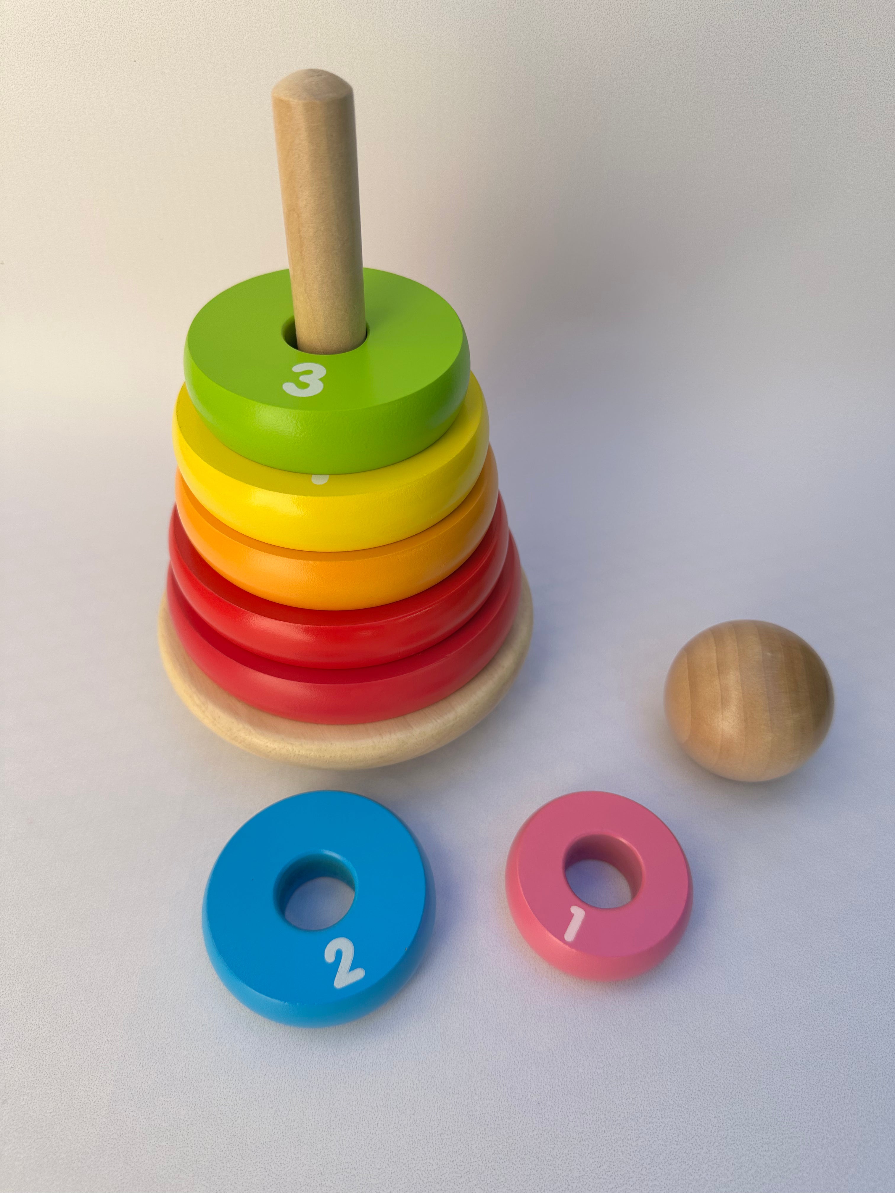 Wooden Ring Stacker
