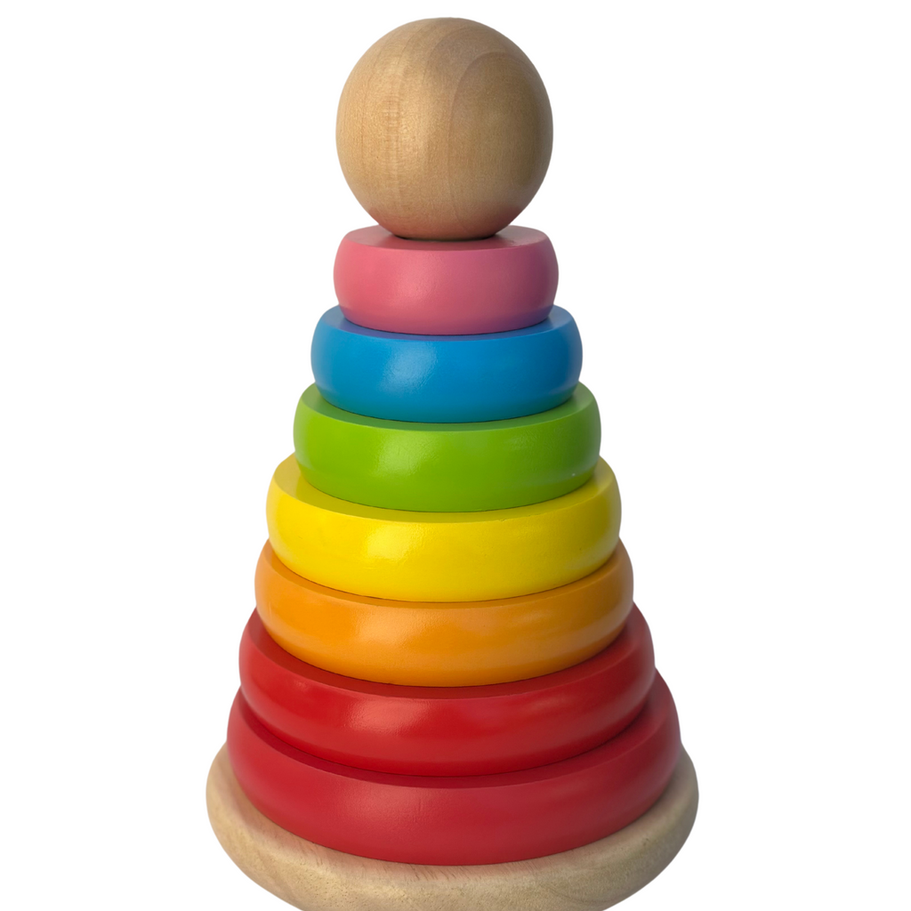 Wooden Ring Stacker