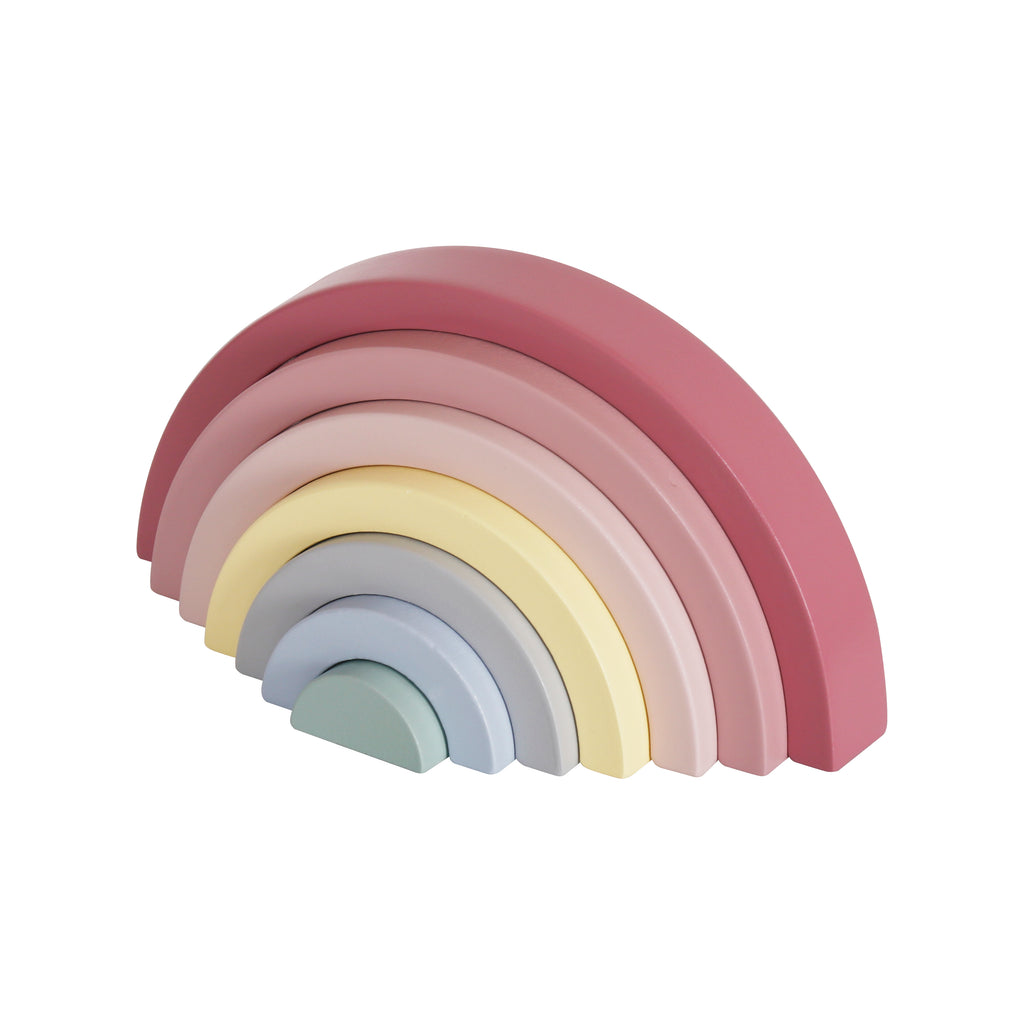 Montessori Rainbow 4-in-1 playset - Pink