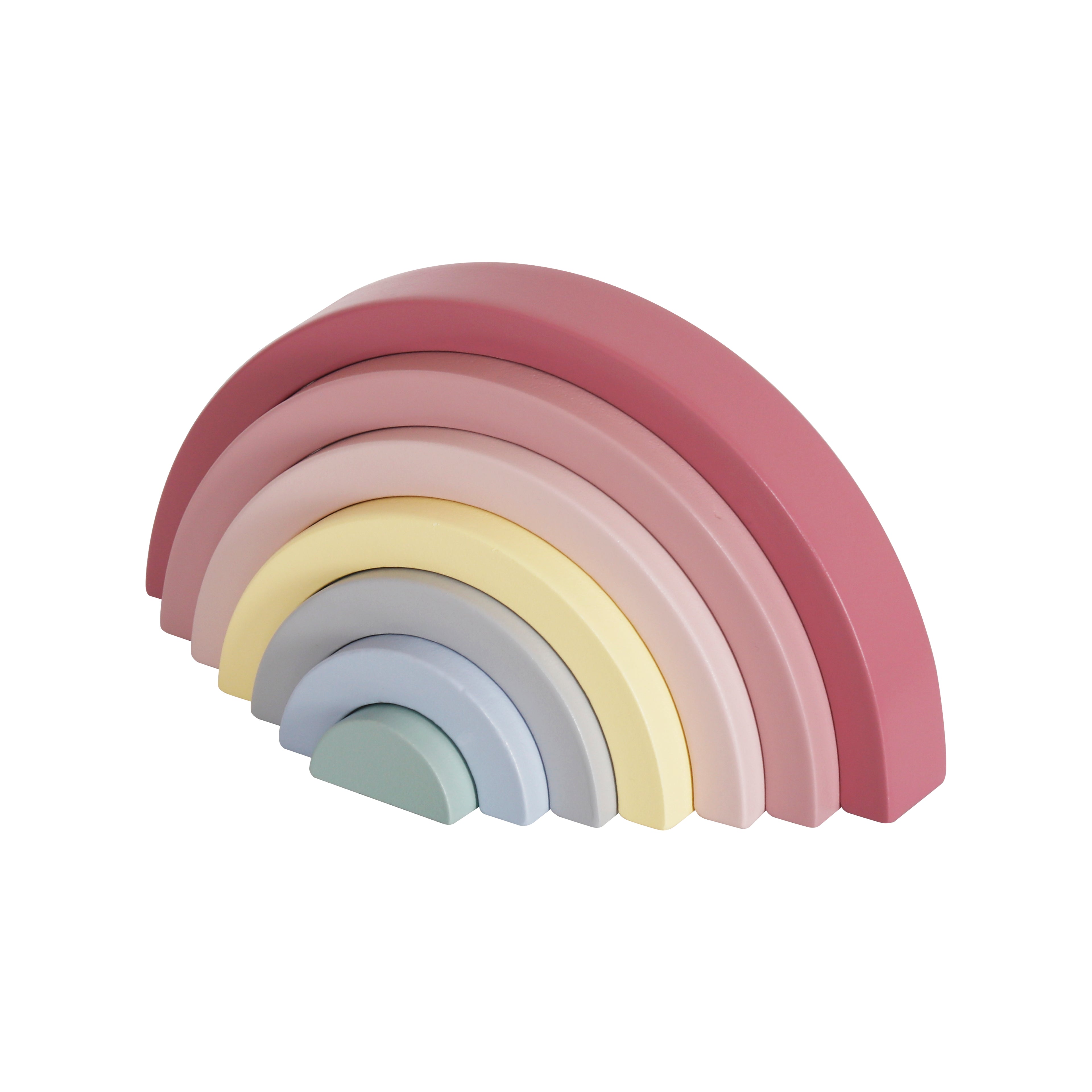 Montessori Rainbow 4-in-1 playset - Pink