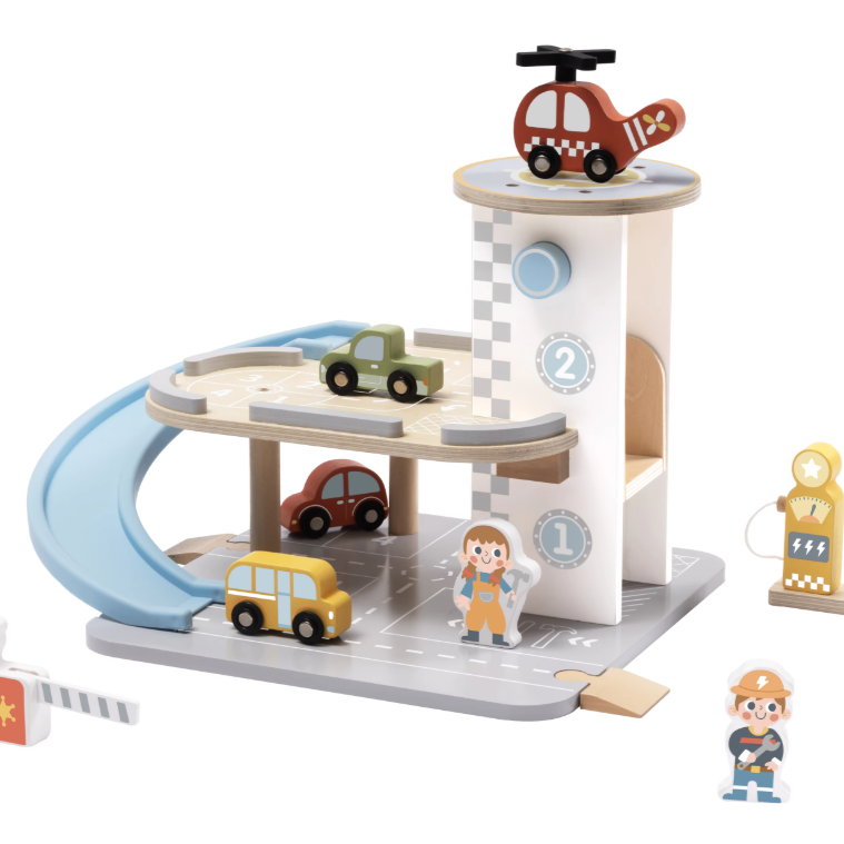 Wooden Car Park