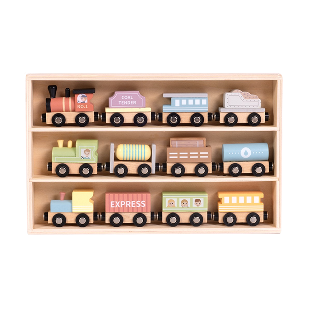 Coming Soon - Wooden Train Playset