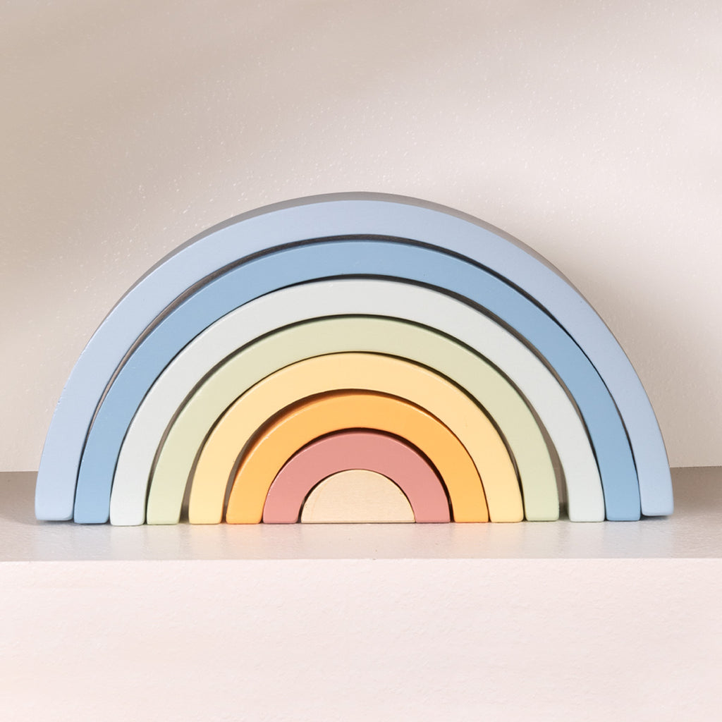 Wooden Stacking Rainbow
