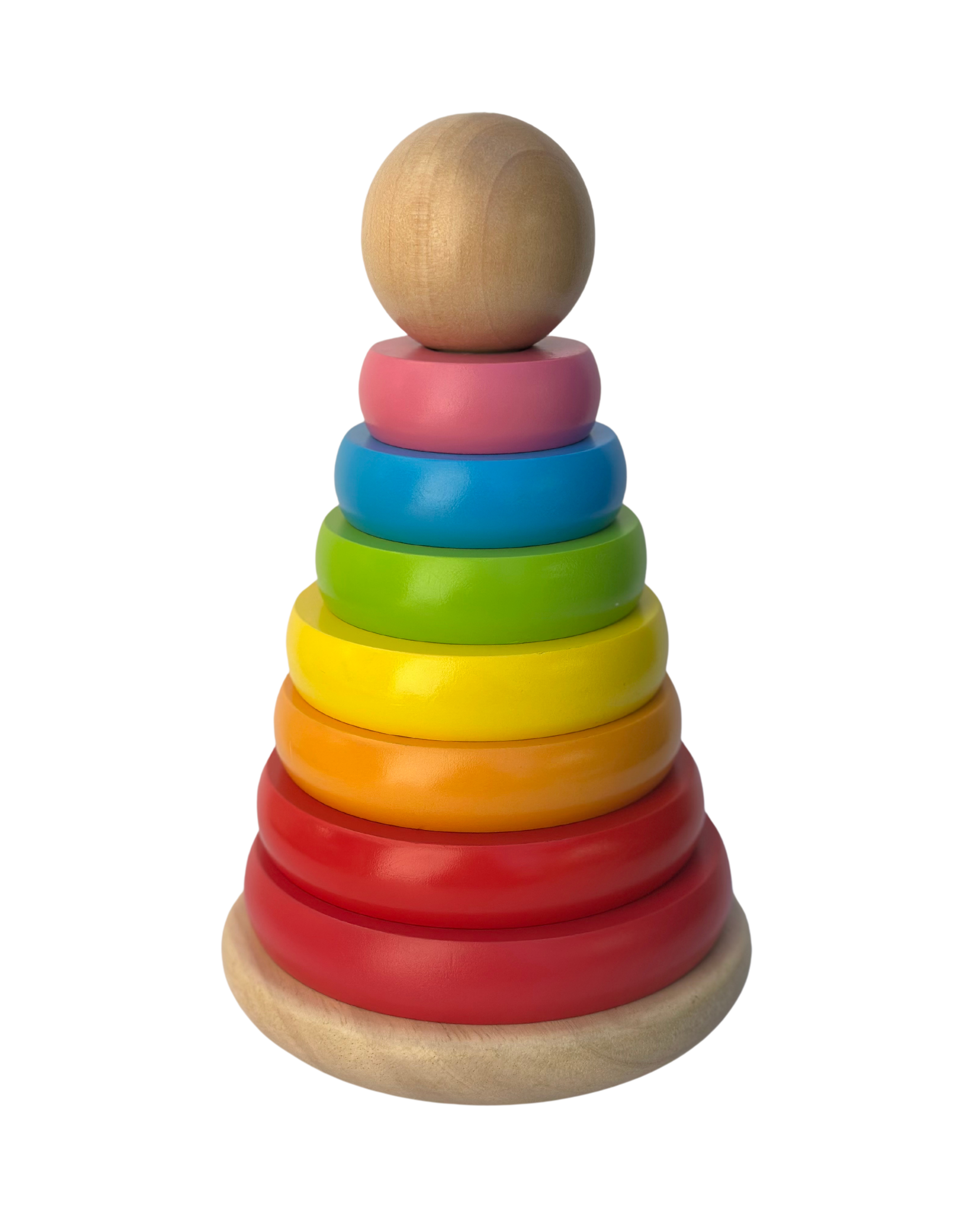 Wooden Ring Stacker