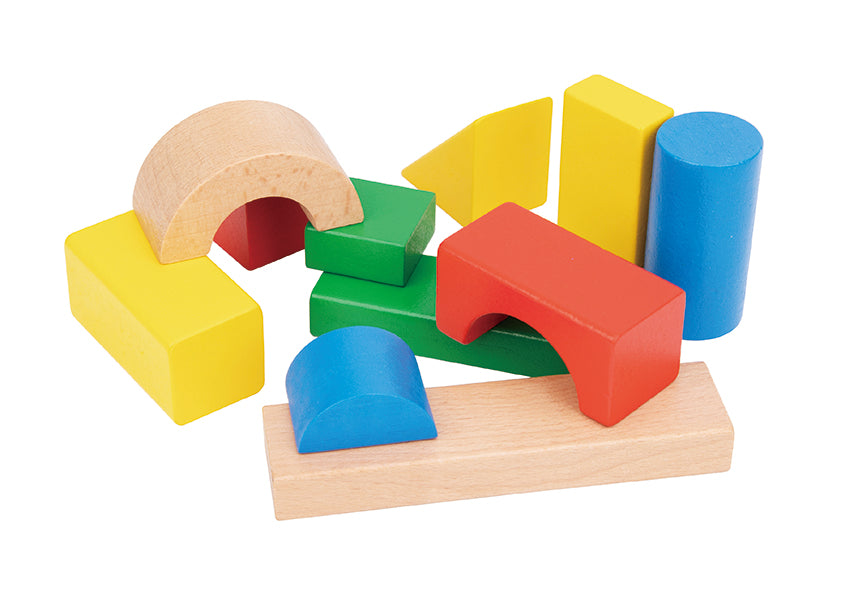 100pcs Wooden Building Blocks