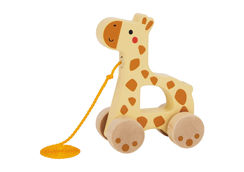 Pull Along Safari Animal Toy