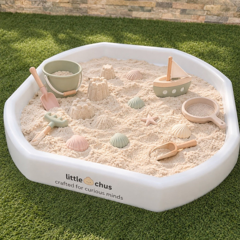 Tuff Tray for Sensory Play - 70cm - White
