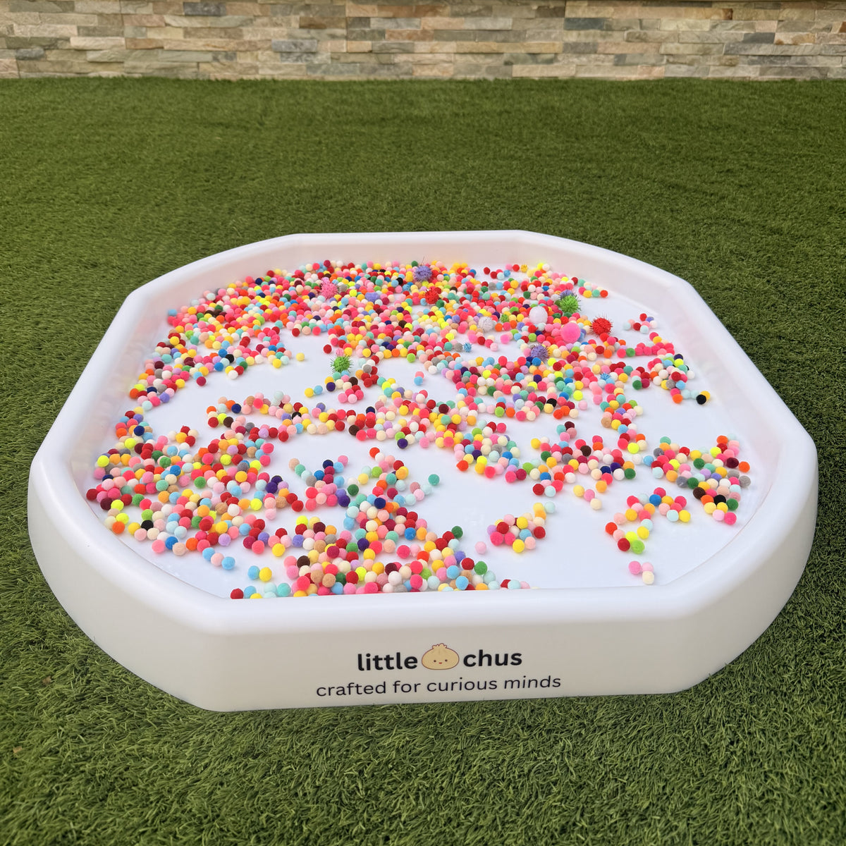 Tuff Tray for Sensory Play - 70cm - White